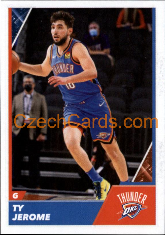 Ty Jerome 2021/22 Panini NBA sticker and card #428