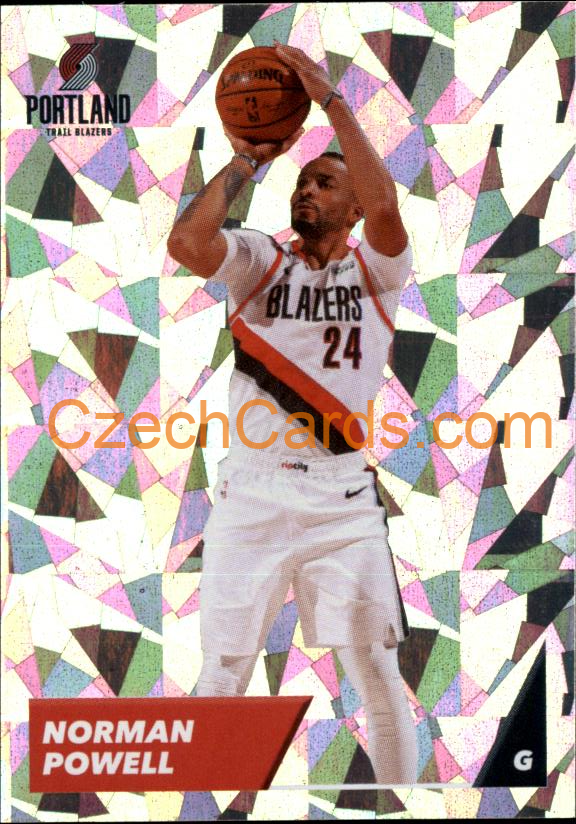 Norman Powell 2021/22 Panini NBA sticker and card #446