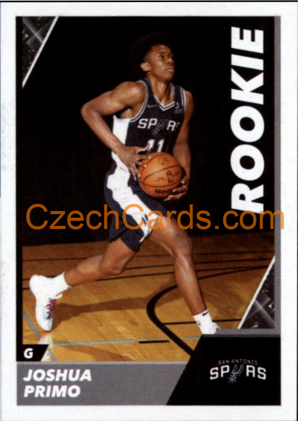 Joshua Primo 2021/22 Panini NBA sticker and card RC #475