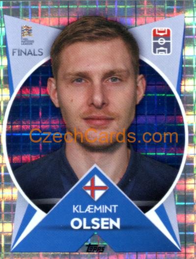 Klæmint Olsen  2022/23 Topps Nations League #45