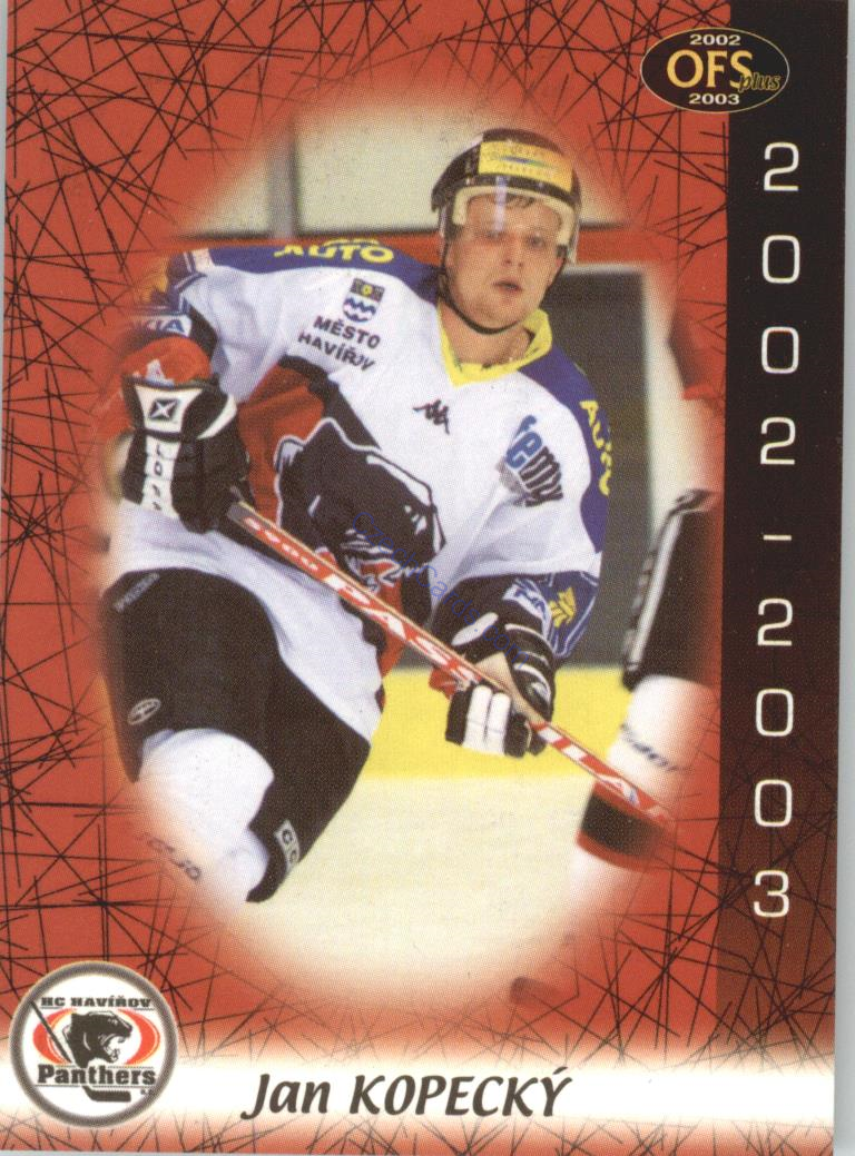Jan Kopecký OFS 2002/03 #136