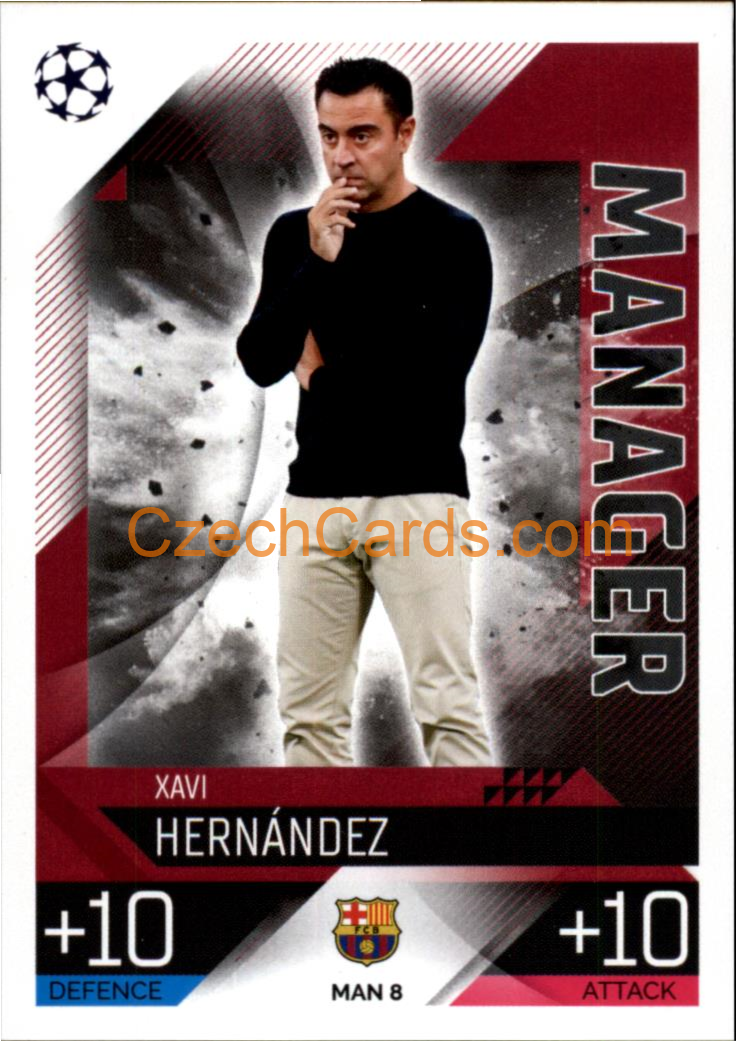 Xavi Hernández (FC Barcelona) 2022/23 Match Attax Extra #MAN 8