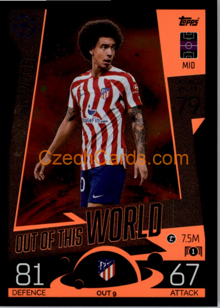 Axel Witsel (Atlético de Madrid) 2022/23 Match Attax Extra #OUT 9