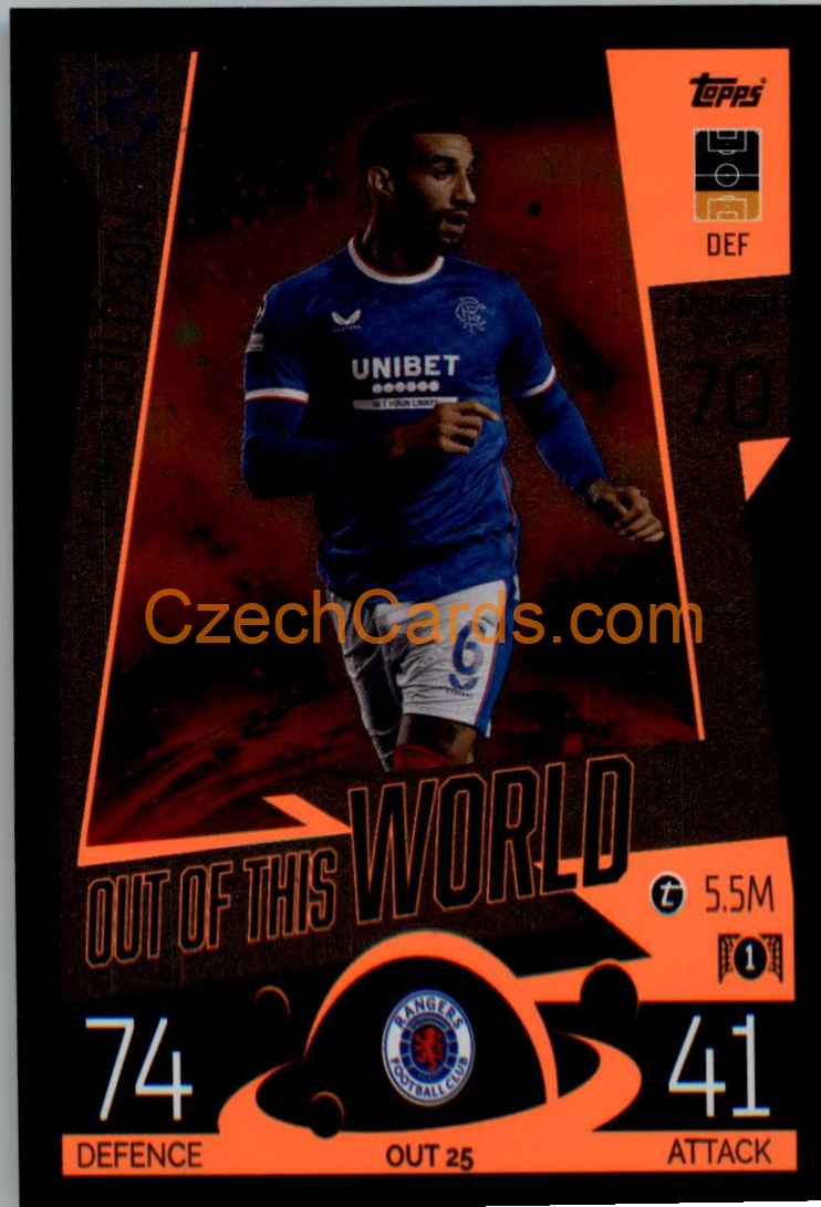 Connor Goldson (Rangers FC) 2022/23 Match Attax Extra #OUT 25