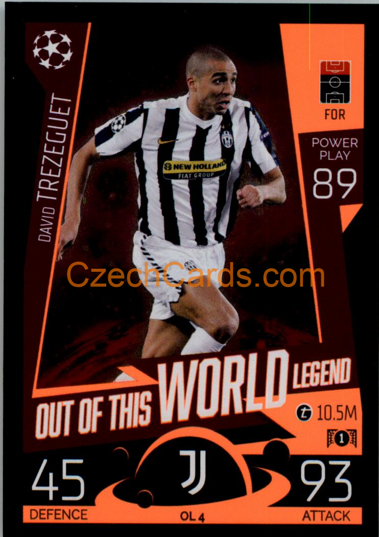 David Trezeguet (Juventus) 2022/23 Match Attax Extra #OL 4
