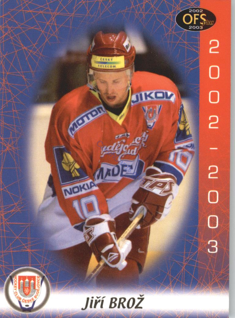 Jiří Brož OFS 2002/03 #171