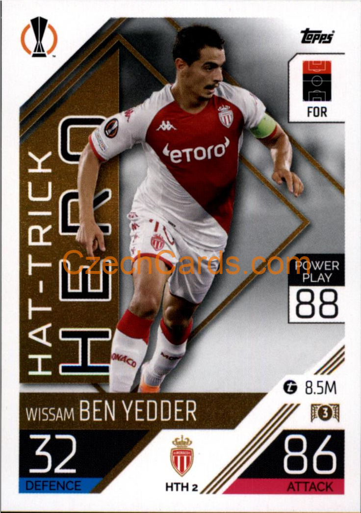 Wissam Ben Yedder (AS Monaco FC) 2022/23 Match Attax Extra #HTH 2