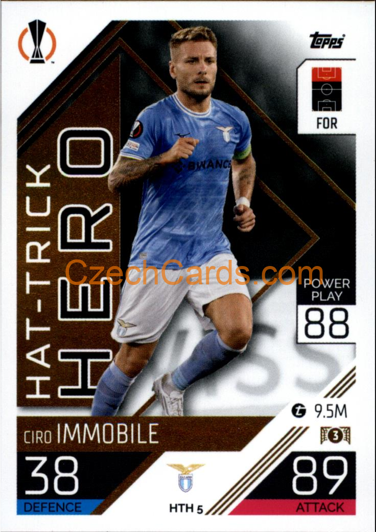 Ciro Immobile (SS Lazio) 2022/23 Match Attax Extra #HTH 5