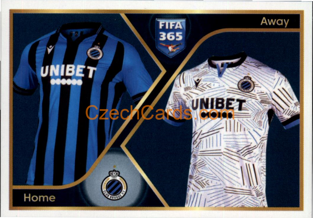 Jersey Club Brugge 2023 Panini Fifa 365 sticker #21