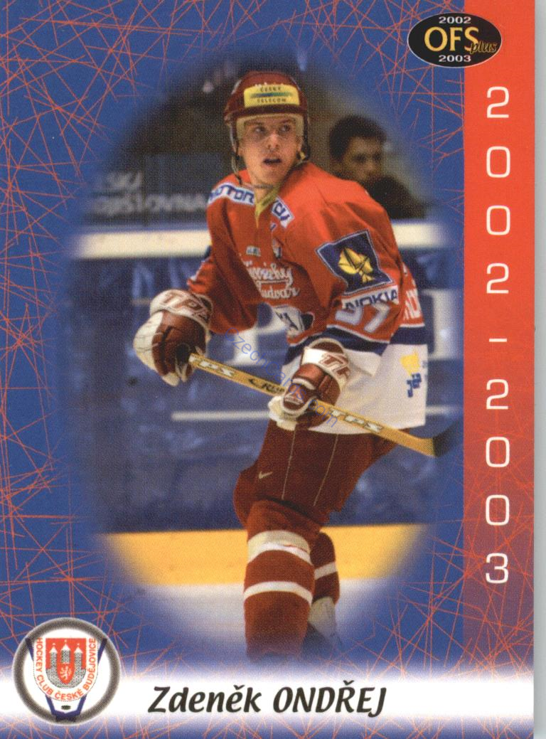 Zdeněk Ondřej OFS 2002/03 #182