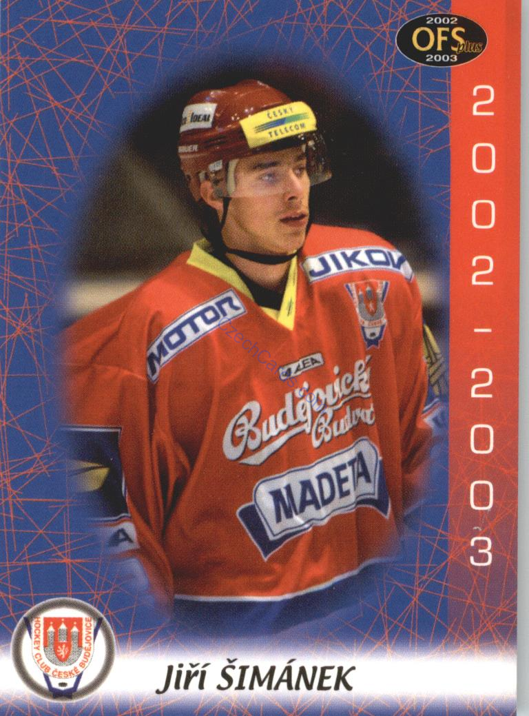 Jiří Šimánek OFS 2002/03 #186