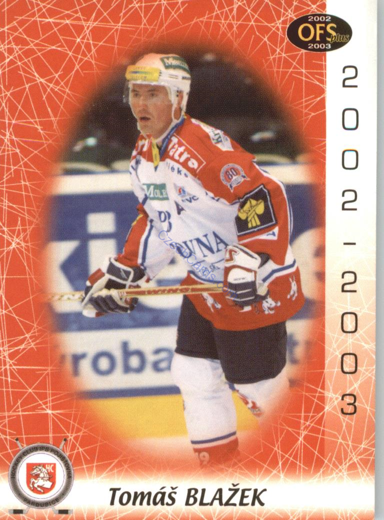 Tomáš Blažek OFS 2002/03 #213 