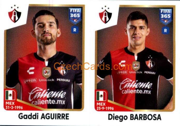 Gaddi Aguirre / Diego Barbosa 2023 Panini Fifa 365 sticker #361