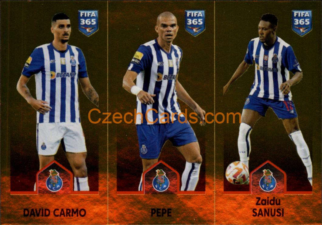 David Carmo / Pepe / Zaidu Sanusi 2023 Panini Fifa 365 sticker #391