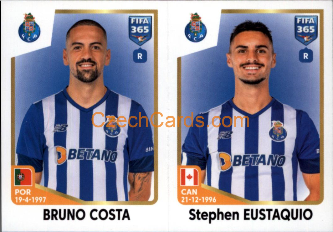 Bruno Costa / Stephen Eustáquio 2023 Panini Fifa 365 sticker #397