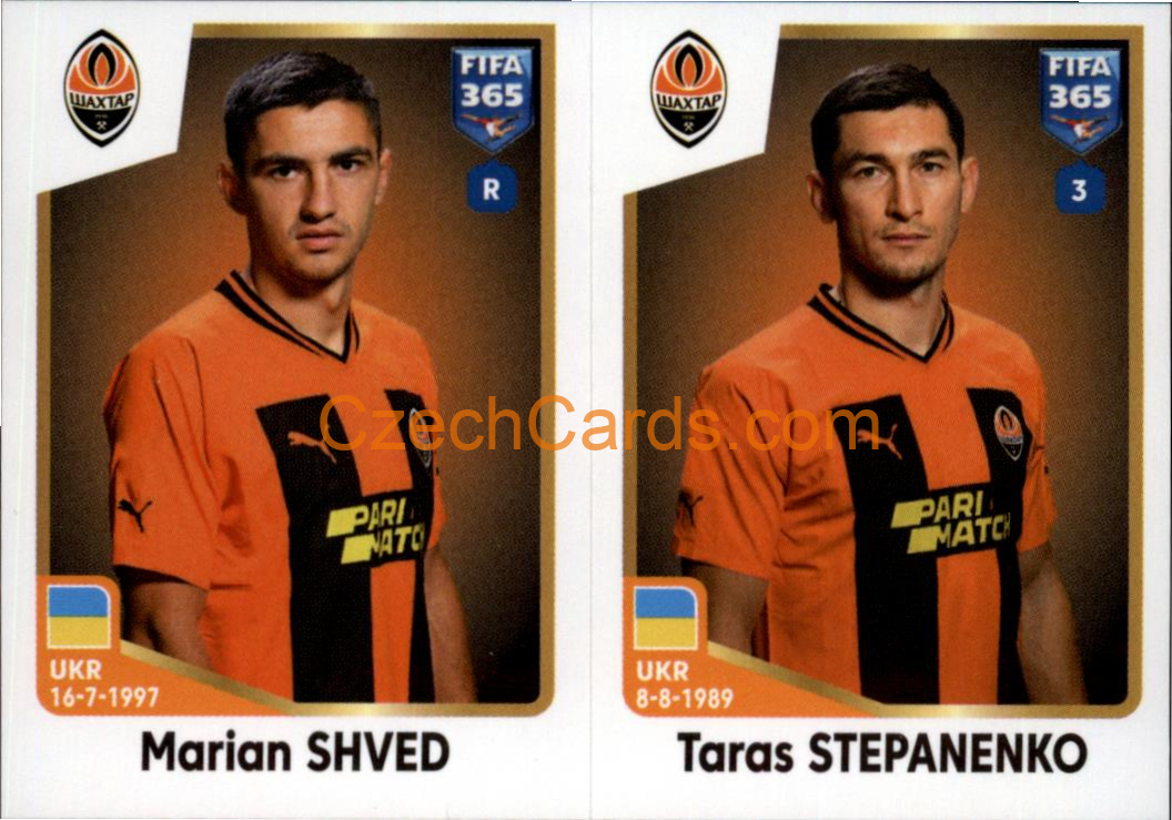 Marian Shved / Taras Stepanenko 2023 Panini Fifa 365 sticker #416