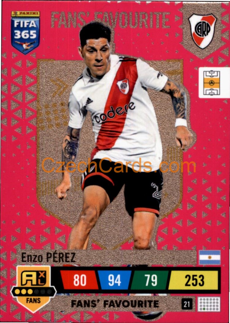 Enzo Pérez 2023 FIFA 365 Adrenalyn FANS #21