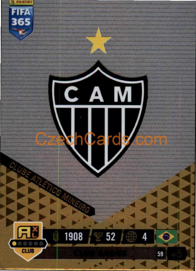 Club Badge Clube Atlético Mineiro 2023 FIFA 365 Adrenalyn #59