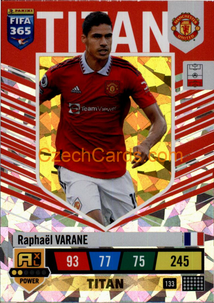 Raphaël Varane 2023 FIFA 365 Adrenalyn POWER #133