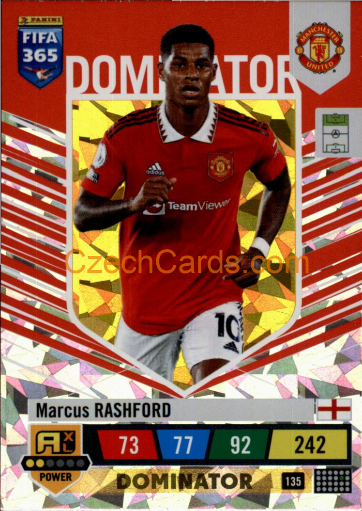 Marcus Rashford 2023 FIFA 365 Adrenalyn POWER #135