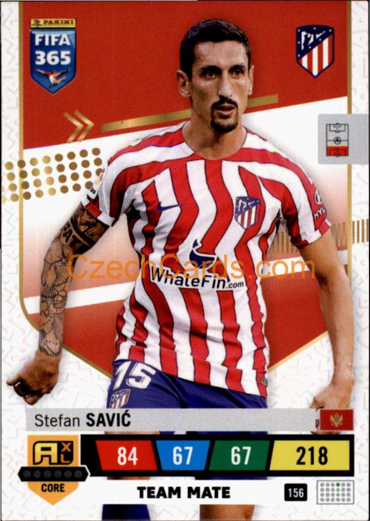 Stefan Savić 2023 FIFA 365 Adrenalyn #156