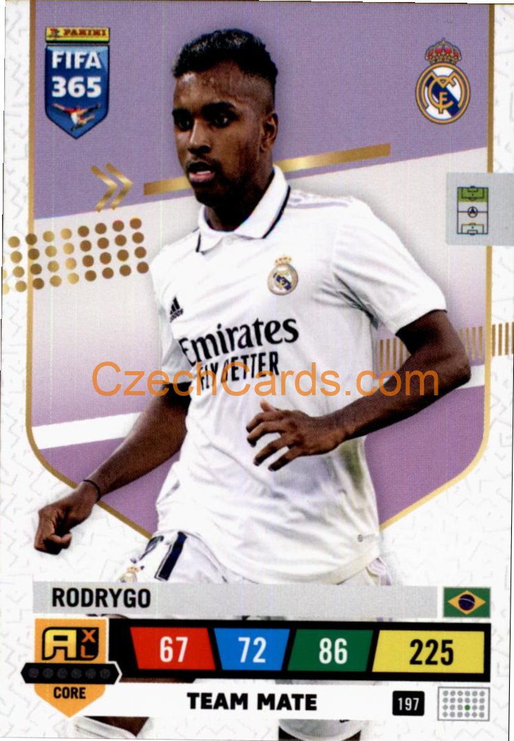 Rodrygo 2023 FIFA 365 Adrenalyn #197