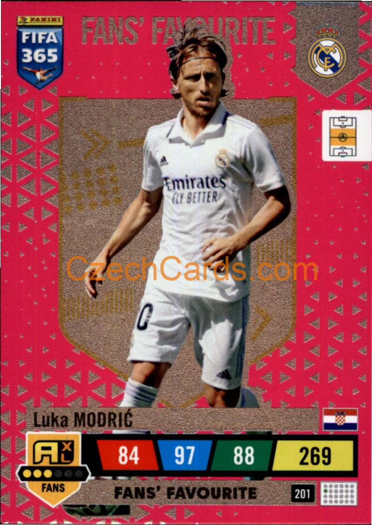 Luka Modrić 2023 FIFA 365 Adrenalyn FANS #201