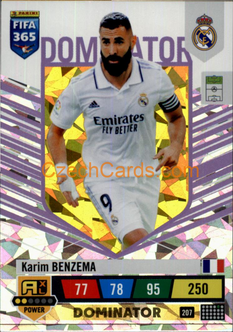 Karim Benzema 2023 FIFA 365 Adrenalyn POWER #207