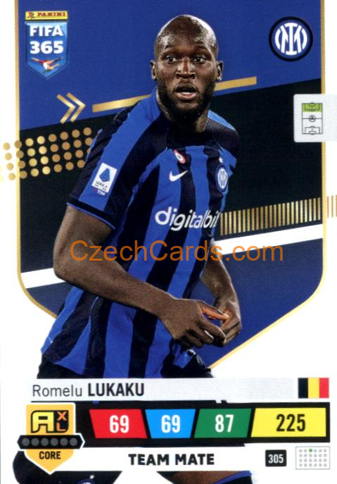 Romelu Lukaku 2023 FIFA 365 Adrenalyn #305