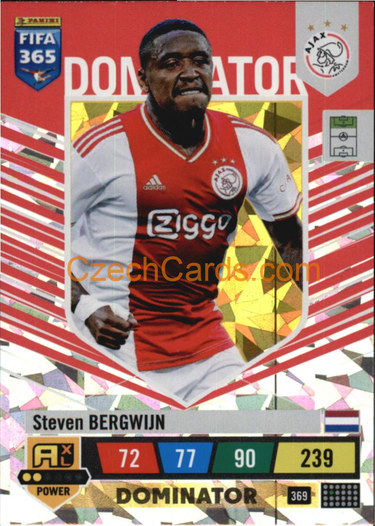 Steven Bergwijn 2023 FIFA 365 Adrenalyn POWER #369
