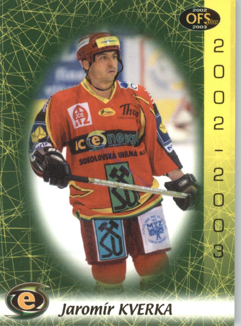 Jaromír Kverka OFS 2002/03 #285