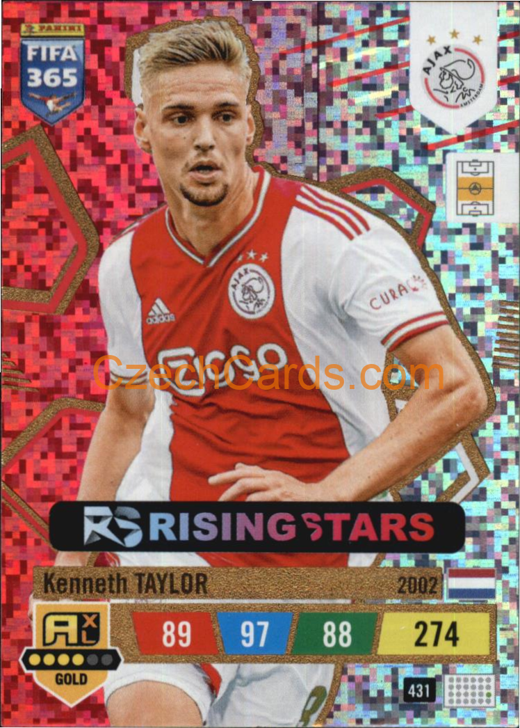 Kenneth Taylor 2023 FIFA 365 Adrenalyn RISING STARS #431