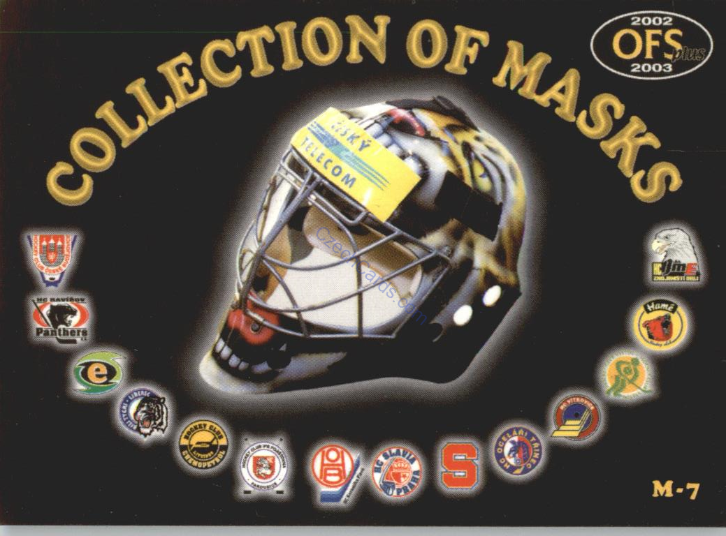 Pinc, Přikryl OFS 2002/03 Collection of Masks #M7, M8