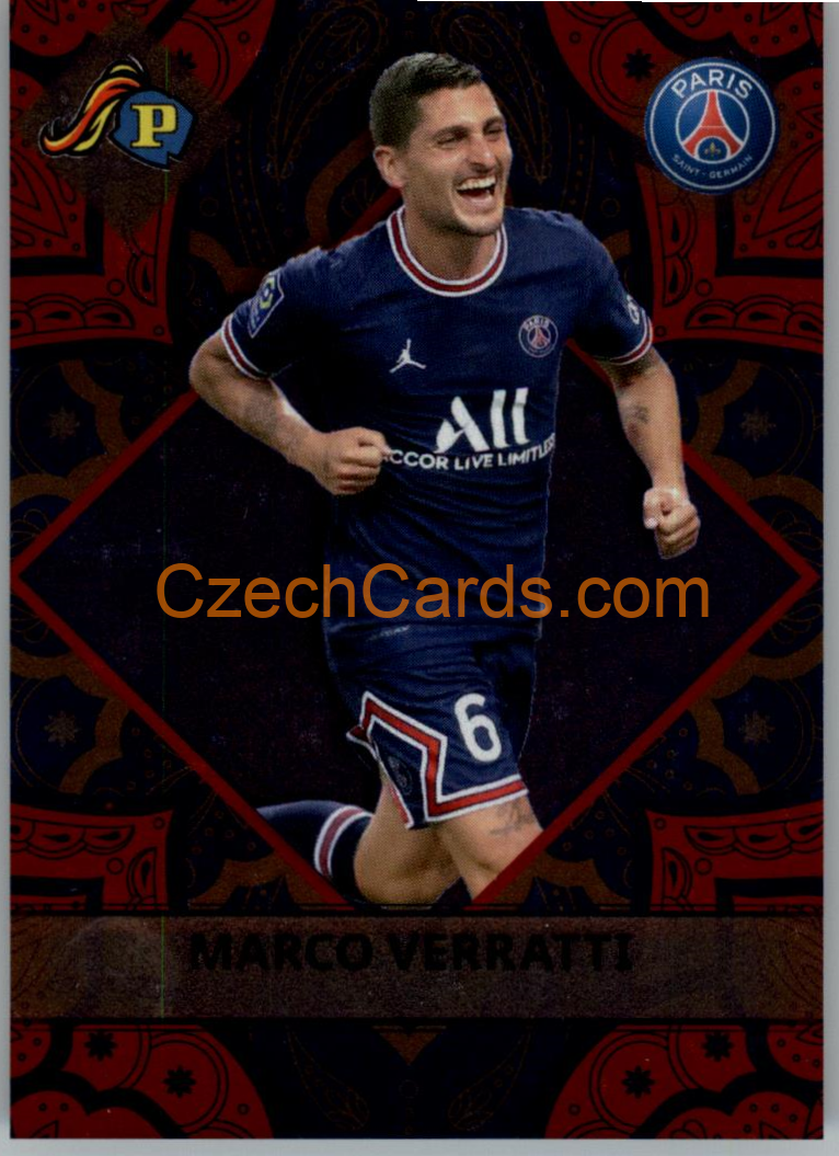 Marco Verratti 2022 Panini Ligue 1 Ultra Premium foil #124