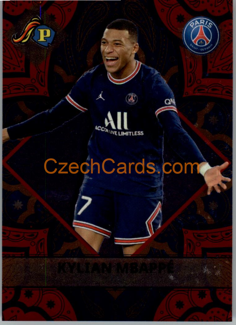 Kylian Mbappé 2022 Panini Ligue 1 Ultra Premium foil #125