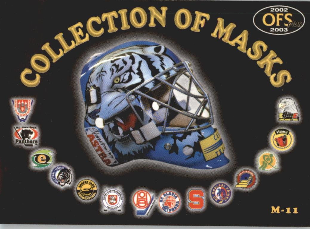 Falta, Koťátko OFS 2002/03 Collection of Masks #M11, M12