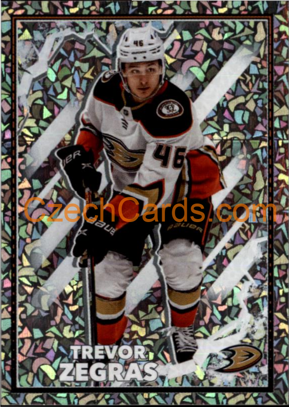 Trevor Zegras 2022-23 Topps NHL sticker foil #5