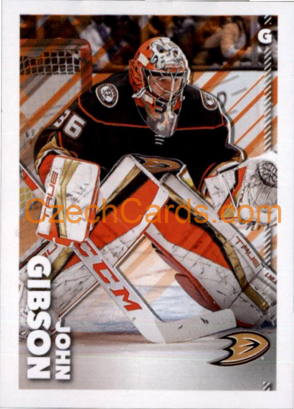 John Gibson 2022-23 Topps NHL sticker #10