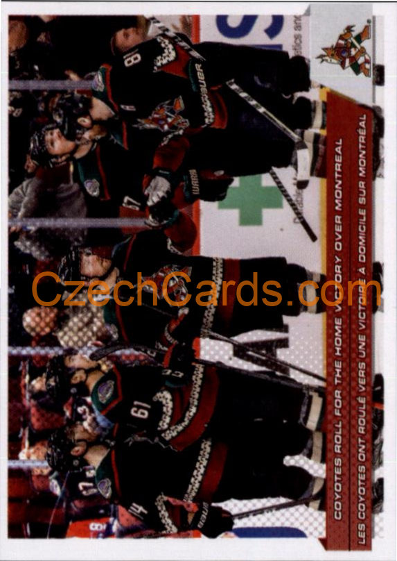 Team Highlight Arizona Coyotes 2022-23 Topps NHL sticker #19