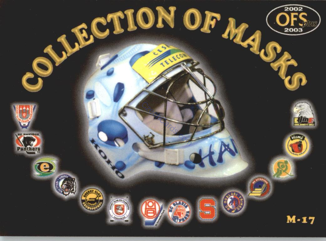 Hamrla, Kučera OFS 2002/03 Collection of Masks #M17, M18