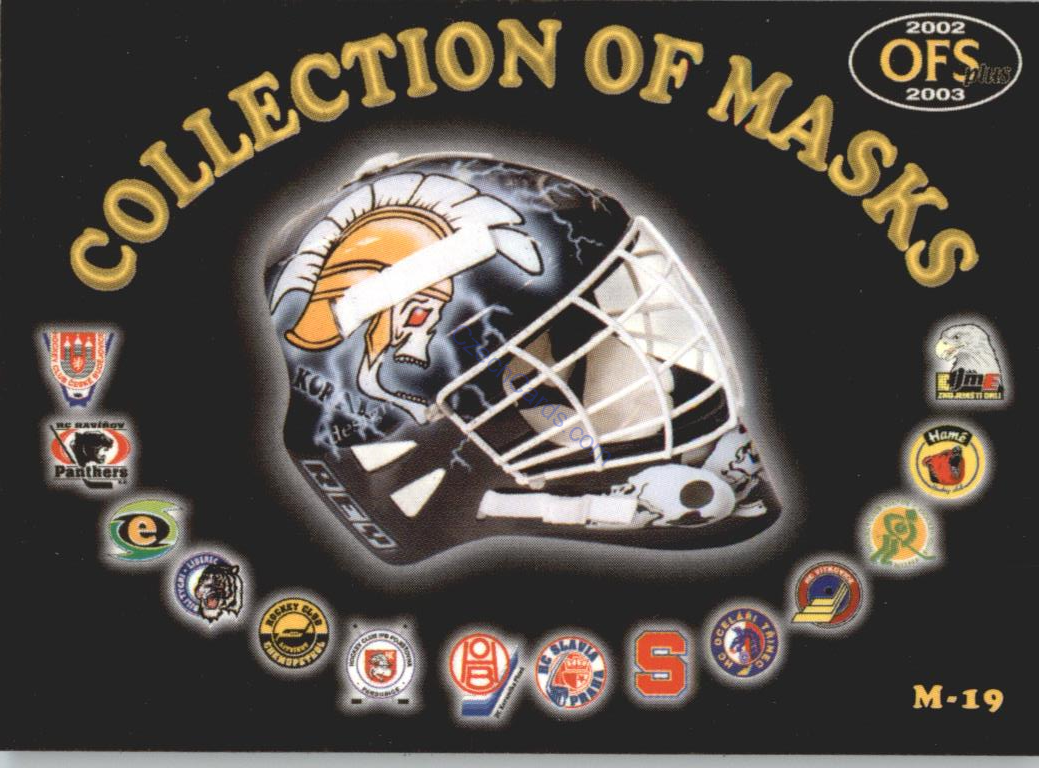 Svoboda P. Pekař OFS 2002/03 Collection of Masks #M19, M20