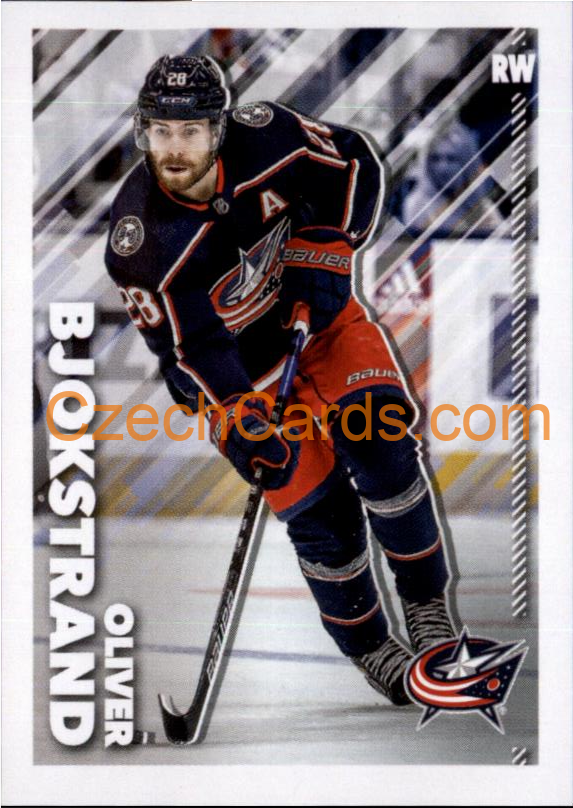 Oliver Bjokstrand 2022-23 Topps NHL sticker #146