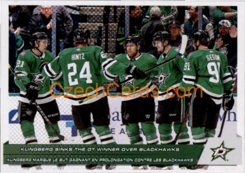 Team Highlight Dallas Stars 2022-23 Topps NHL sticker #155
