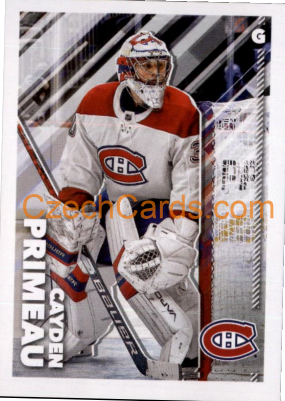Cayden Primeau 2022-23 Topps NHL sticker #272