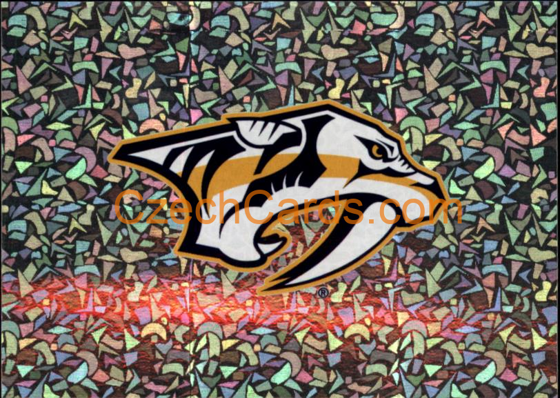 Team Logo Nashville Predators 2022-23 Topps NHL sticker foil #273