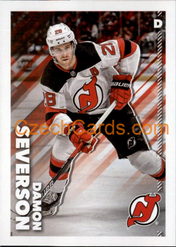 Damon Severson 2022-23 Topps NHL sticker #301
