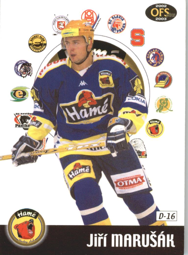 Marušák, Hamrlík OFS 2002/03 Duo #D16 