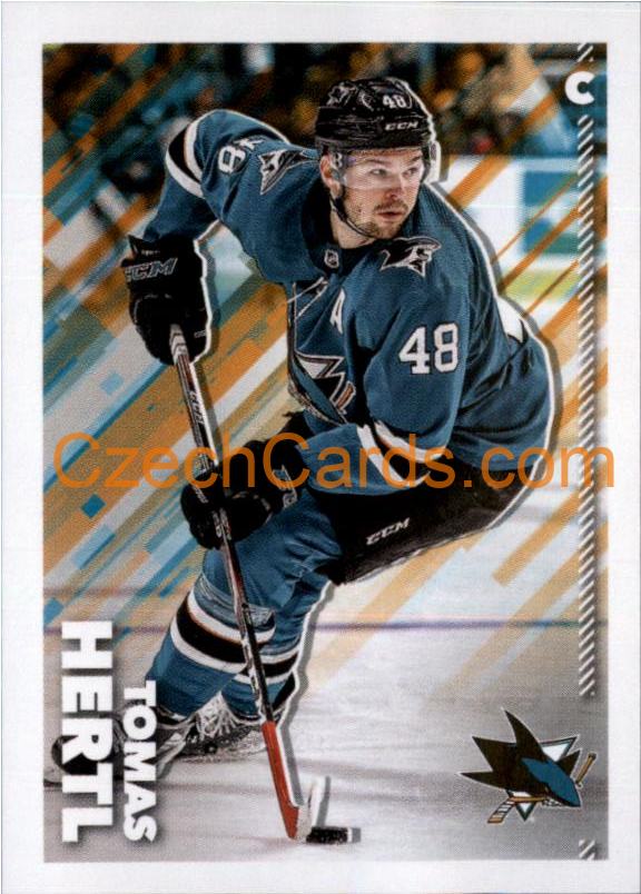 Tomas Hertl 2022-23 Topps NHL sticker #398