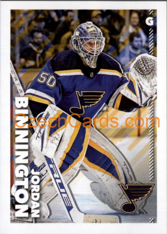 Jordan Binnington 2022-23 Topps NHL sticker #438