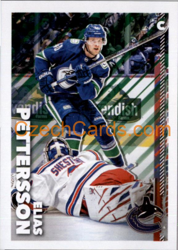Elias Pettersson 2022-23 Topps NHL sticker #486